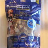Fish 4 Dogs Sea Biscuits – Tiddlers Small Treats 200gm